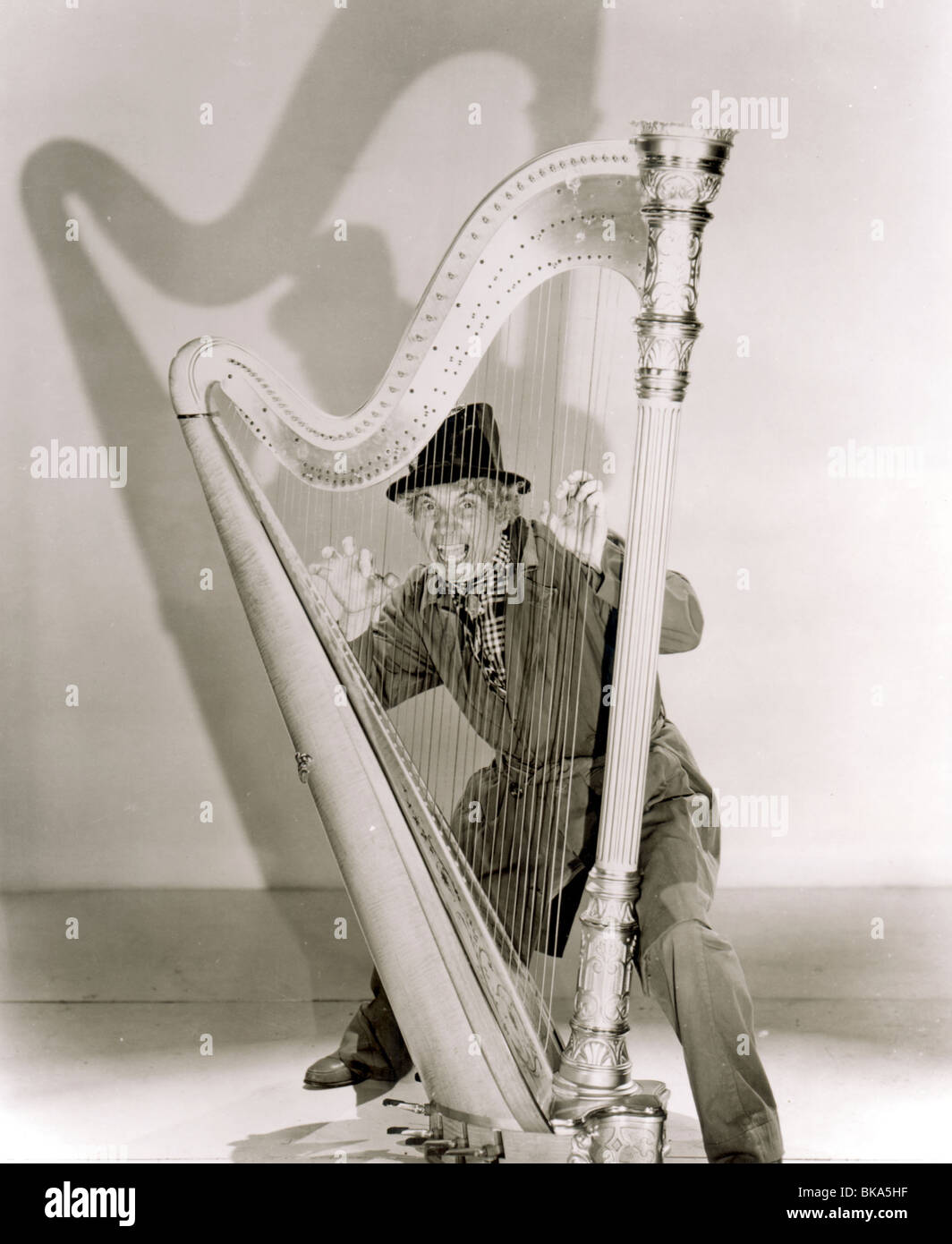 Au cirque -1939 Harpo Marx Banque D'Images