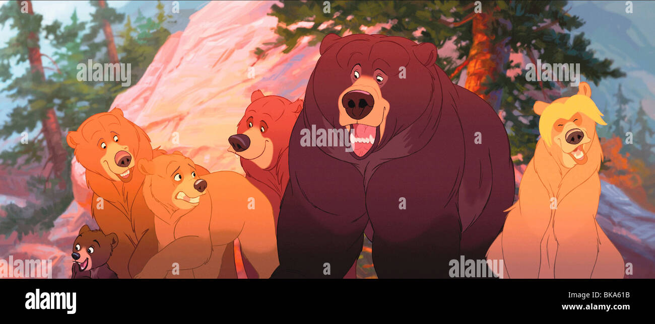 Brother Bear Année : 2003 Réalisateur : Aaron Blaise et Bob Walker Animation Banque D'Images