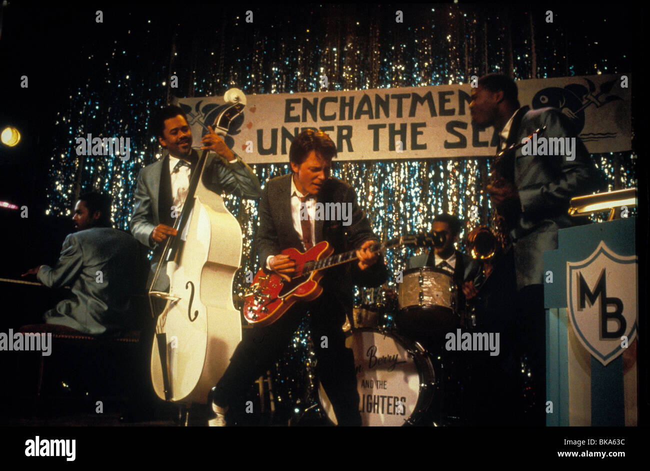 Retour vers le futur (1985) MICHAEL J. FOX BTF 050 Banque D'Images