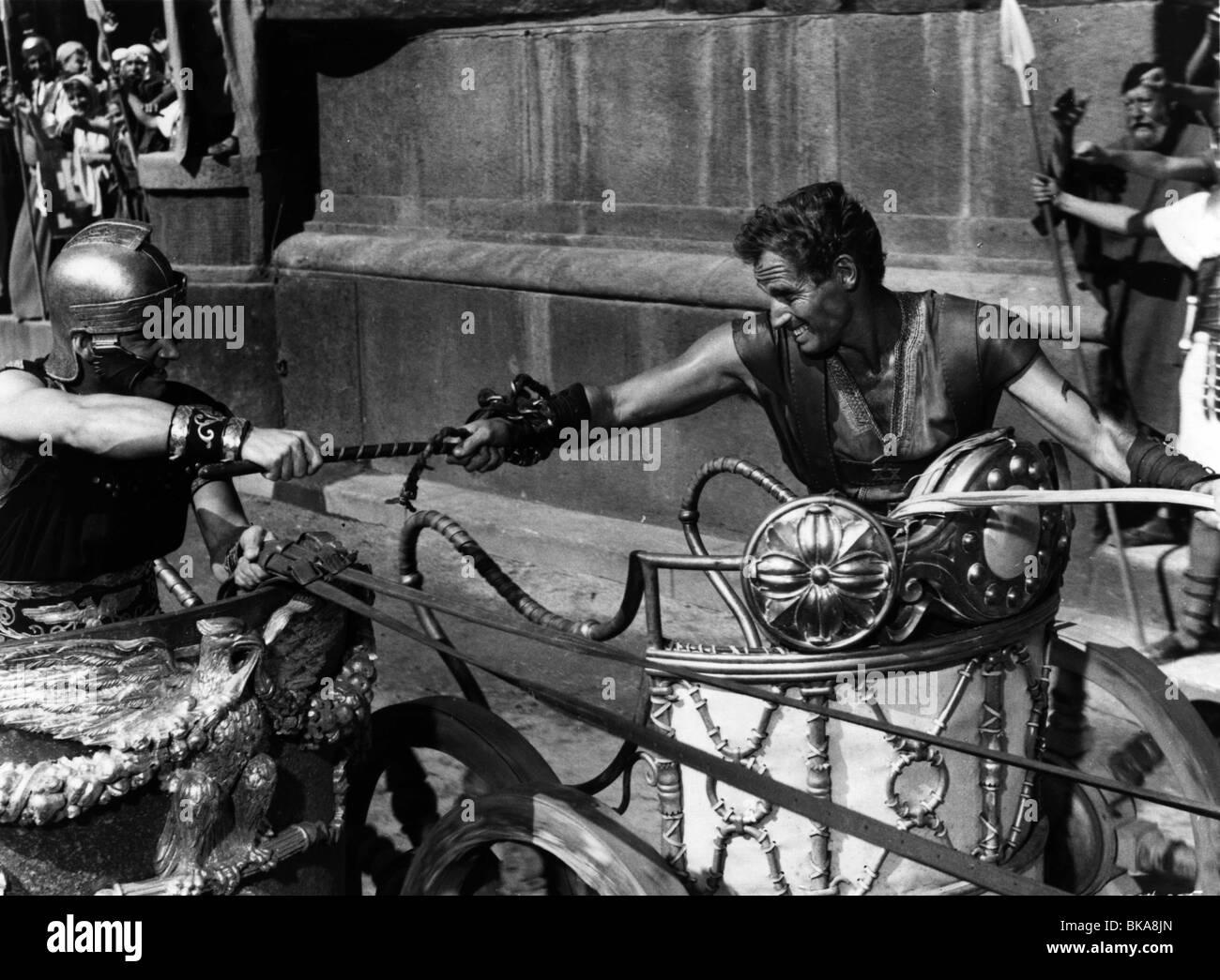 BEN-Hur (1959) STEPHEN BOYD, Charlton Heston BHR 002P Banque D'Images