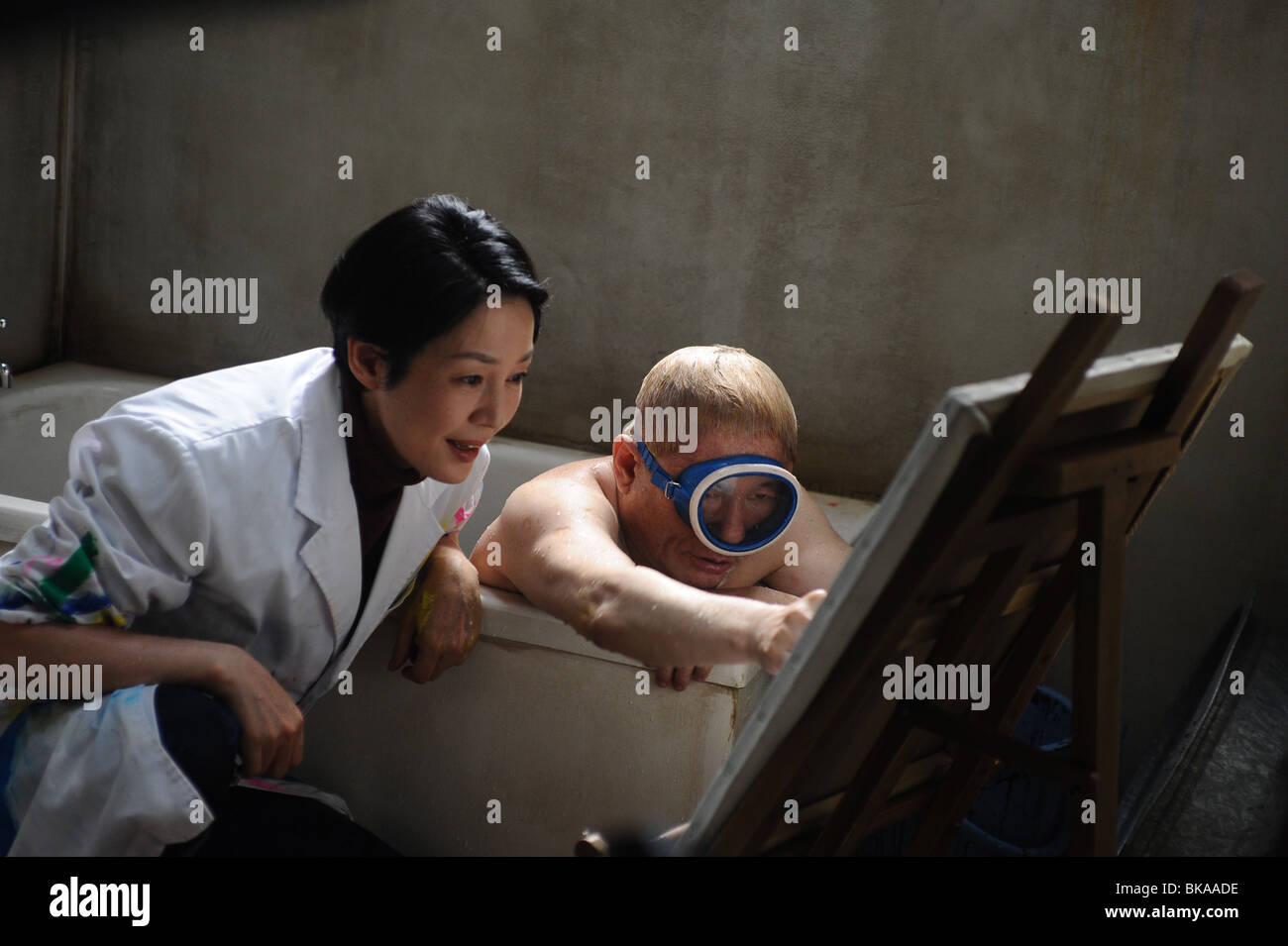 Akiresu à kame Achille et la tortue Année : 2008 - Japon Réalisateur : Takeshi Kitano Kanako Higuchi, Takeshi Kitano Banque D'Images