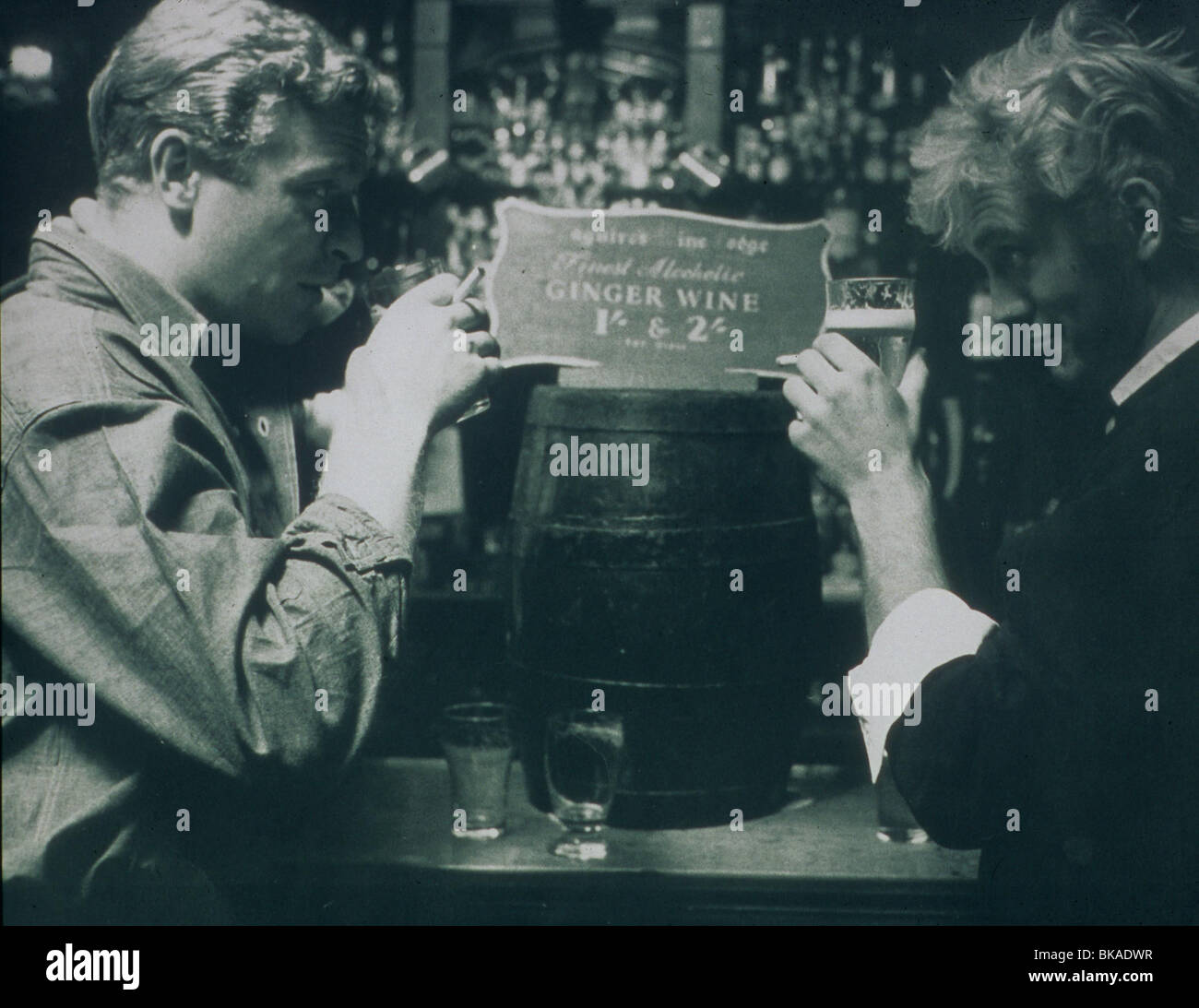 MICHAEL CAINE PORTRAIT AVEC TERENCE STAMP MCA 002 Banque D'Images