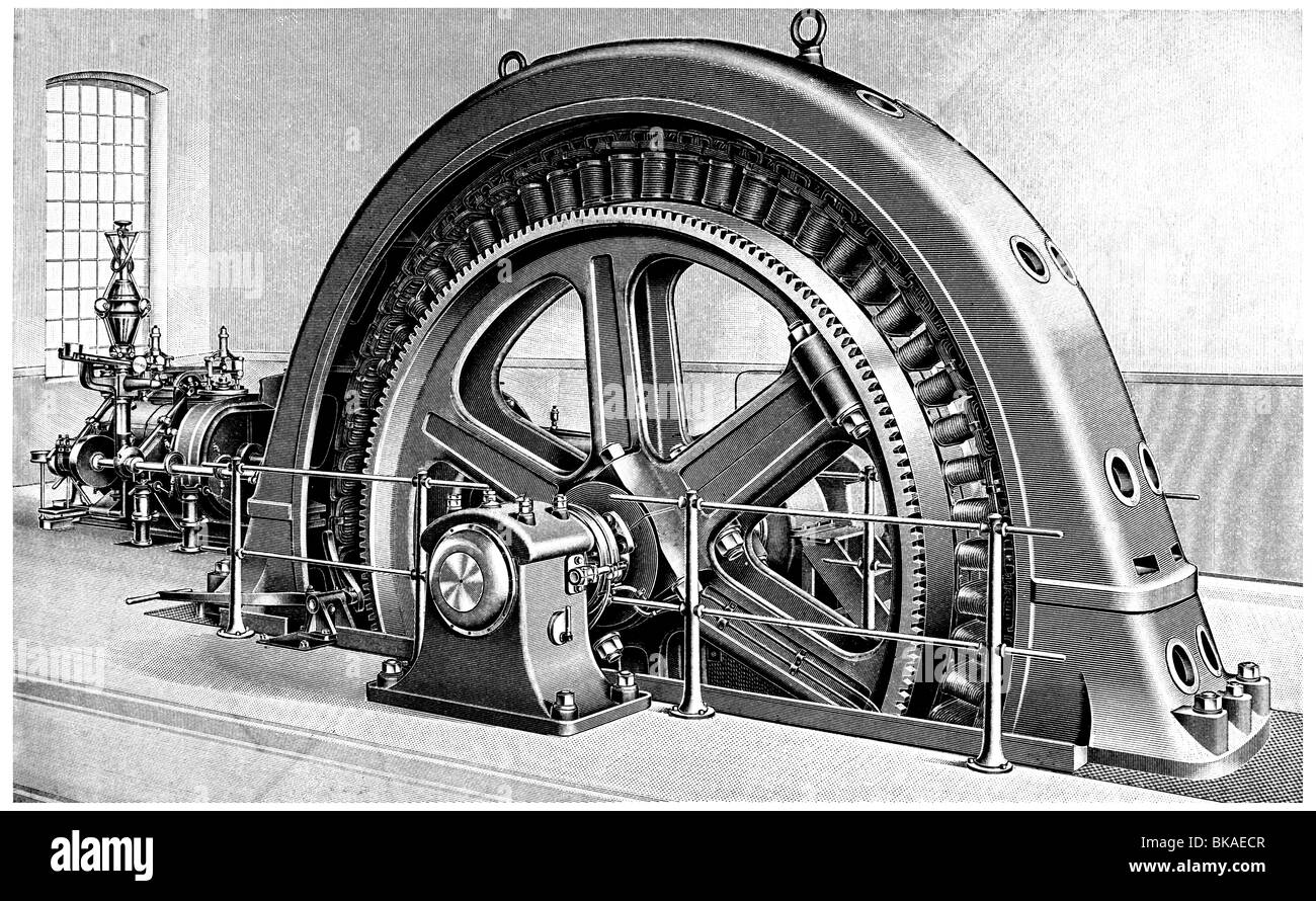 AC - 83 - volant moteur Banque D'Images