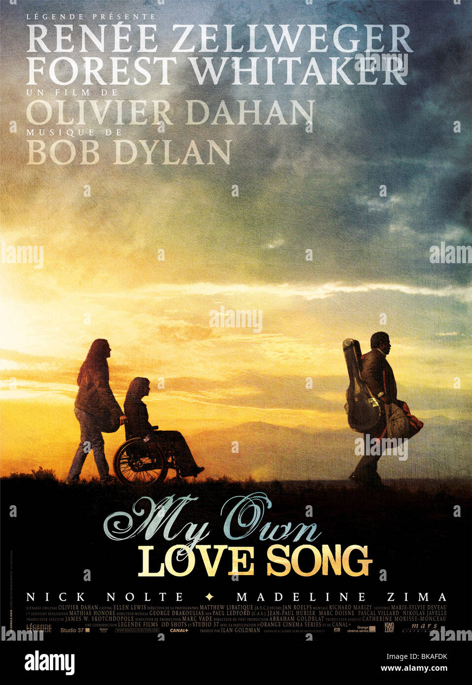 Ma chanson d'amour Année : 2010 USA Réalisateur : Olivier Dahan affiche de film (fr) Banque D'Images