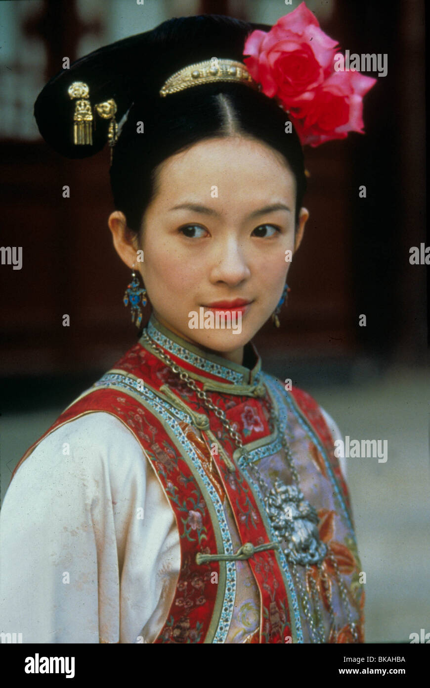 CROUCHING Tiger, Hidden Dragon (2000), Zhang Ziyi TIGE 003 Banque D'Images
