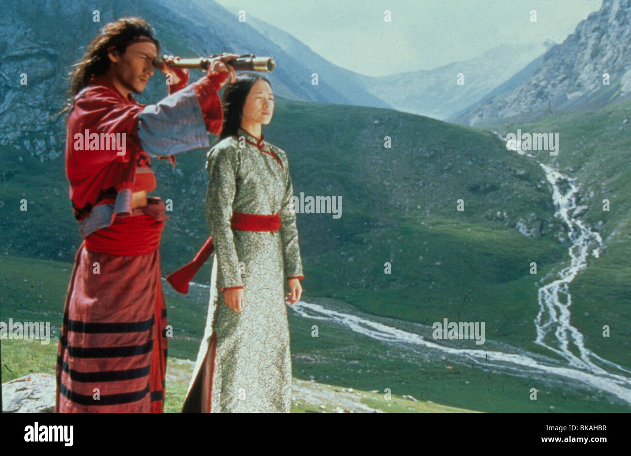 CROUCHING Tiger, Hidden Dragon (2000), CHANG CHEN, Zhang Ziyi TIGE 029 Banque D'Images