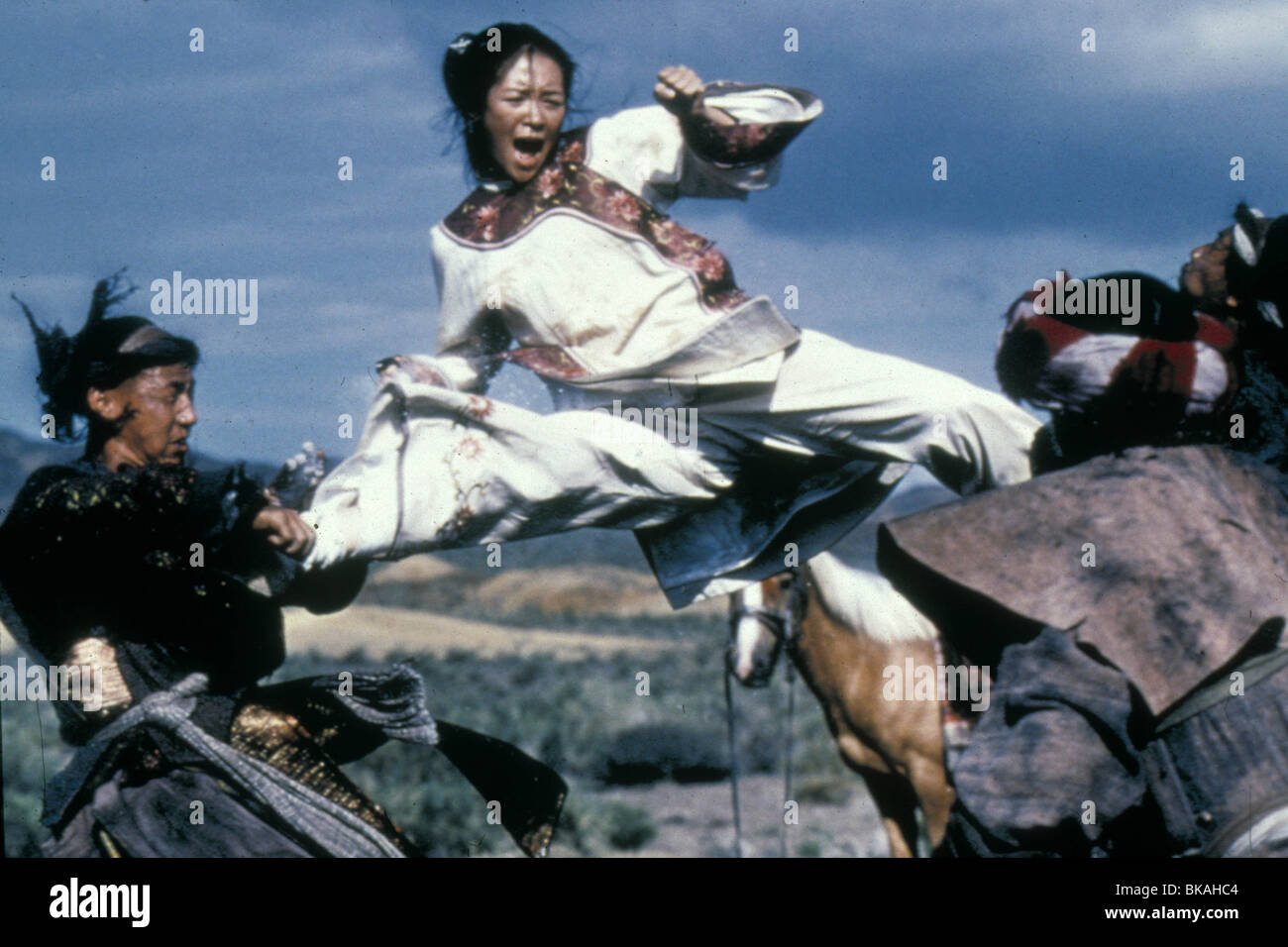 CROUCHING Tiger, Hidden Dragon (2000), Zhang Ziyi TIGE 038 Banque D'Images