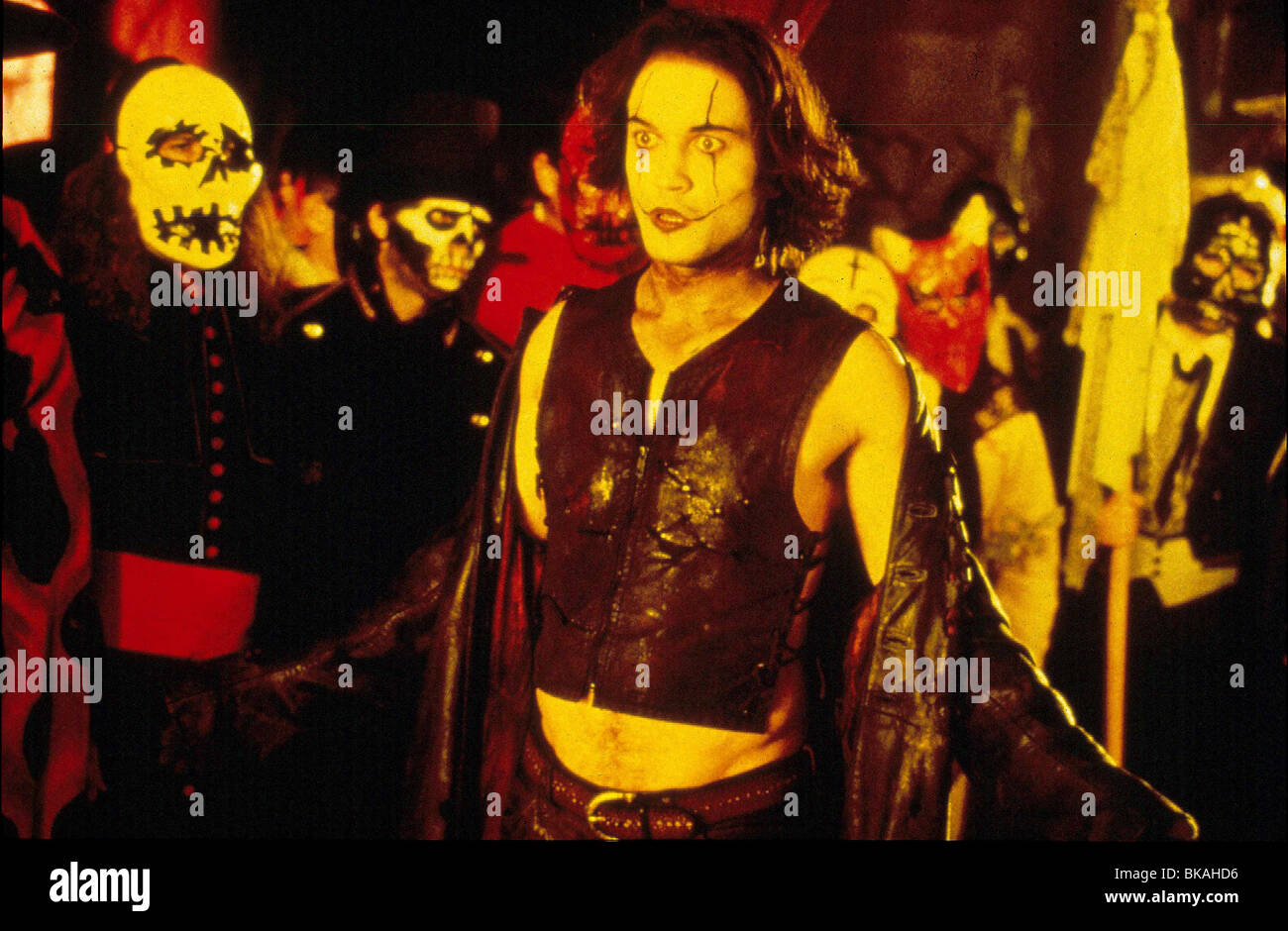 THE CROW : CITY OF ANGELS (1996) Vincent PEREZ, Masque visage peint CCA 020 Banque D'Images