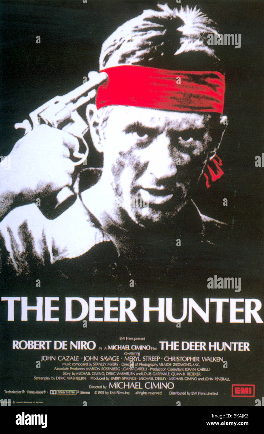 Le Deer Hunter (1978) POSTER ROBERT DE NIRO DRH 001PC Banque D'Images