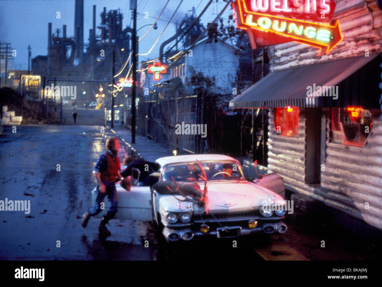 Le Deer Hunter (1978), Christopher Walken, John Savage, GEORGE DZUNDZA, Robert De Niro DRH 029 Banque D'Images