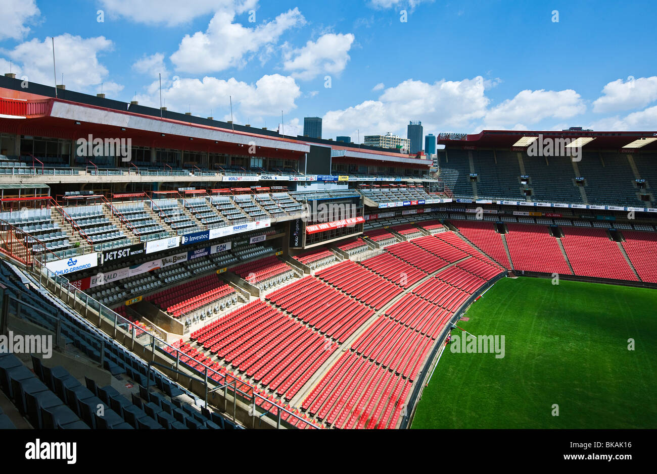 L'Afrique du sud de la Coupe du Monde 2010, l'Ellis Park Stadium de  Johannesburg, capacité 62,000 Photo Stock - Alamy