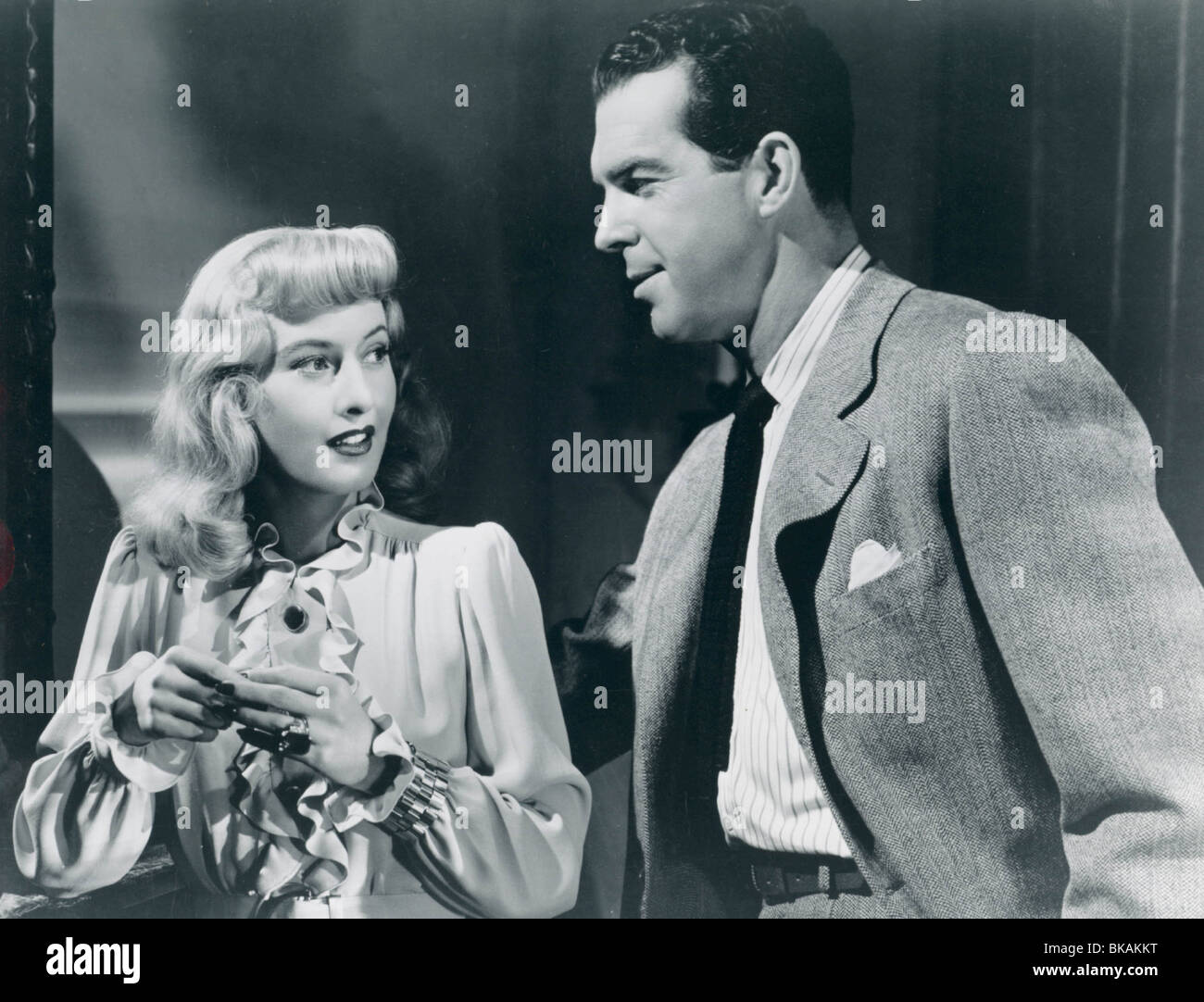 Chambre DOUBLE INDEMNITY (1944) Barbara Stanwyck, FRED MACMURRAY DBI 015P Banque D'Images