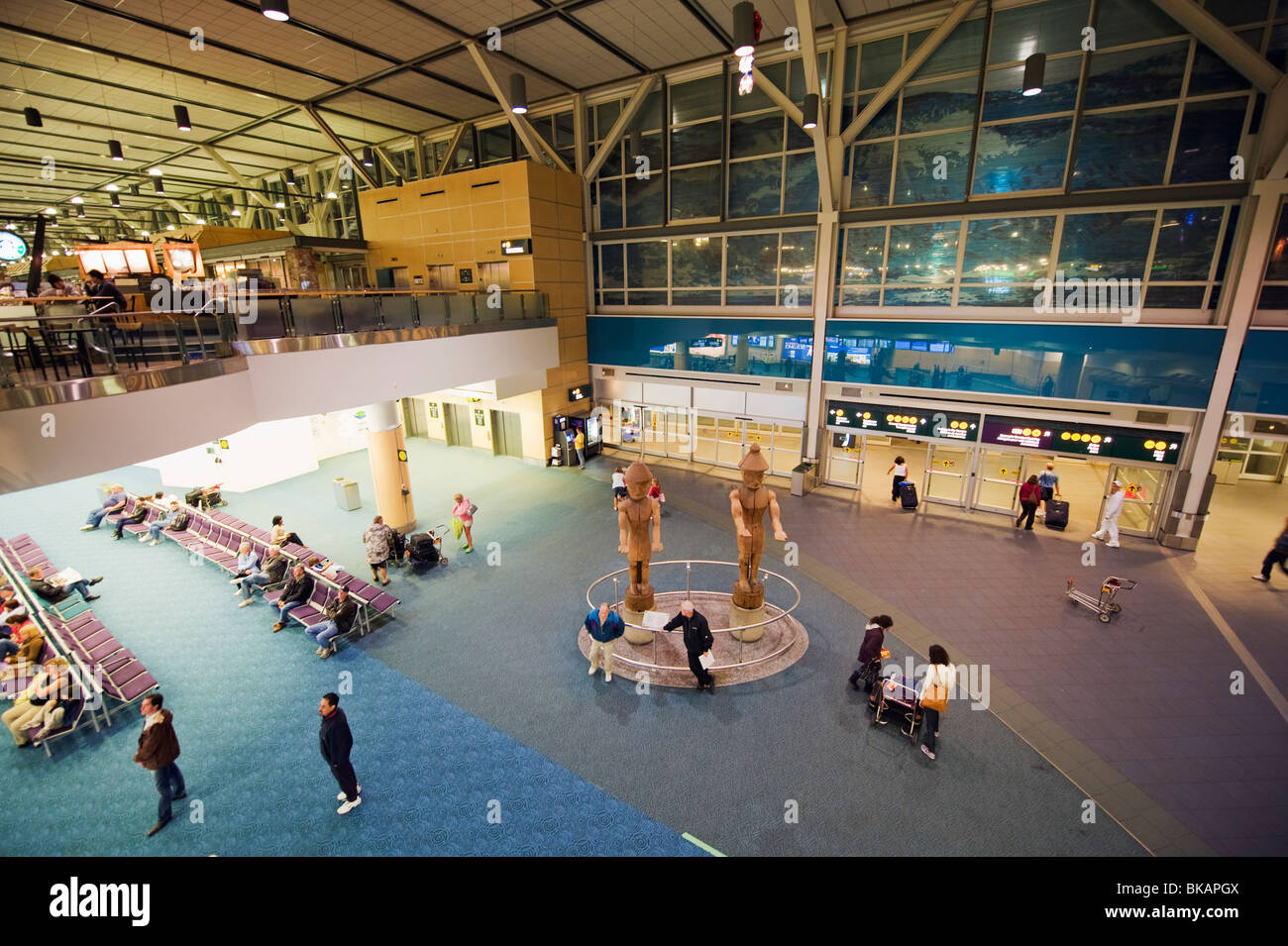 L'aéroport international de Vancouver Vancouver Colombie-Britannique Haida Gwaii Canada Banque D'Images