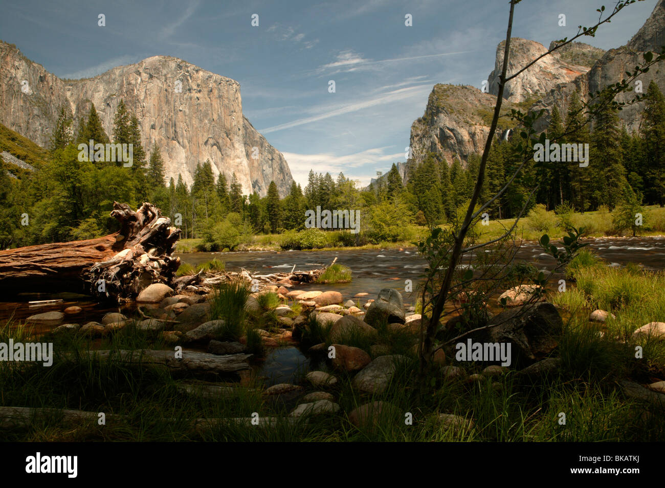 Un moment de Yosemite Banque D'Images