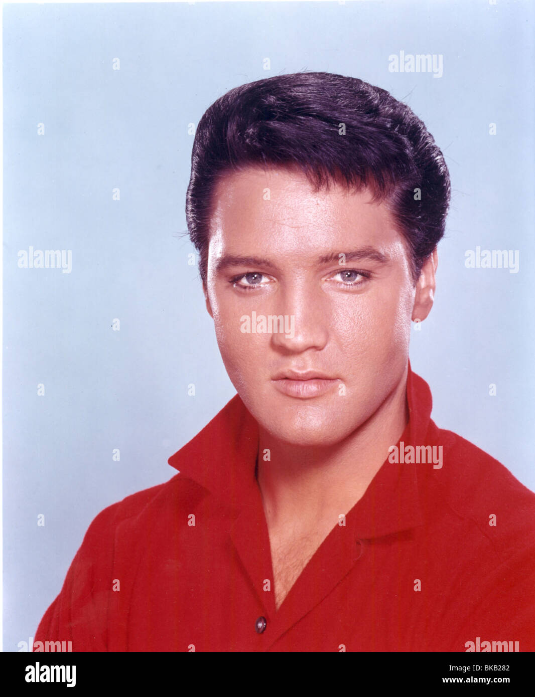 PORTRAIT D'ELVIS PRESLEY Banque D'Images