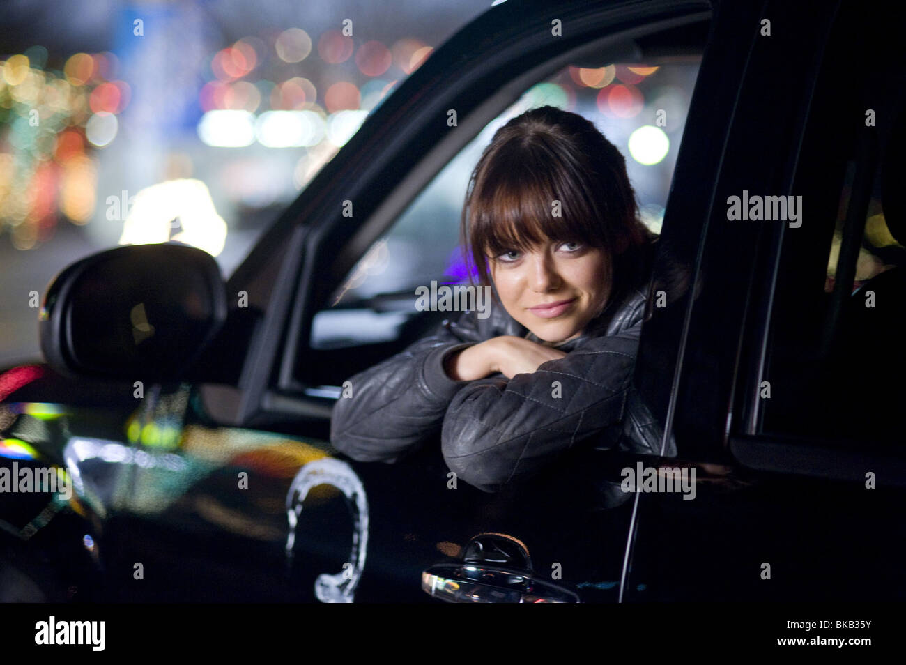 Zombieland Année : 2009 Réalisateur : Ruben Fleischer Emma Stone Banque D'Images