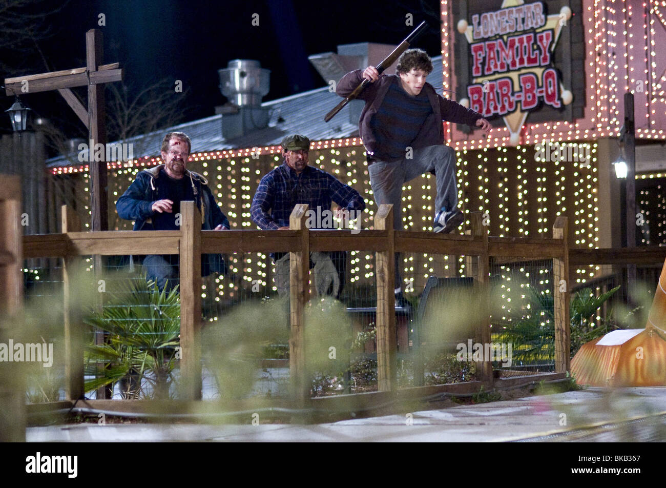 Zombieland Année : 2009 Réalisateur : Ruben Fleischer Jesse Eisenberg Banque D'Images