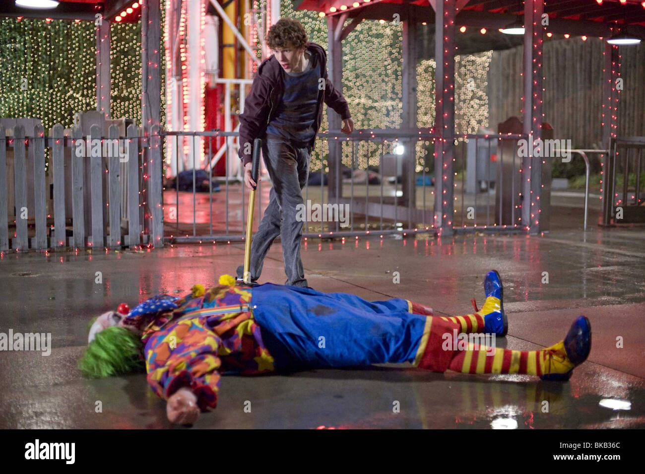 Zombieland Année : 2009 Réalisateur : Ruben Fleischer Jesse Eisenberg, Derek Graf Banque D'Images