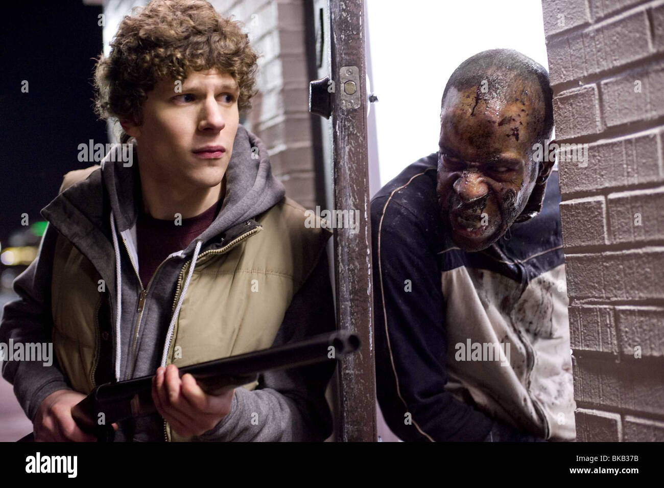 Zombieland Année : 2009 Réalisateur : Ruben Fleischer Jesse Eisenberg, Banque D'Images