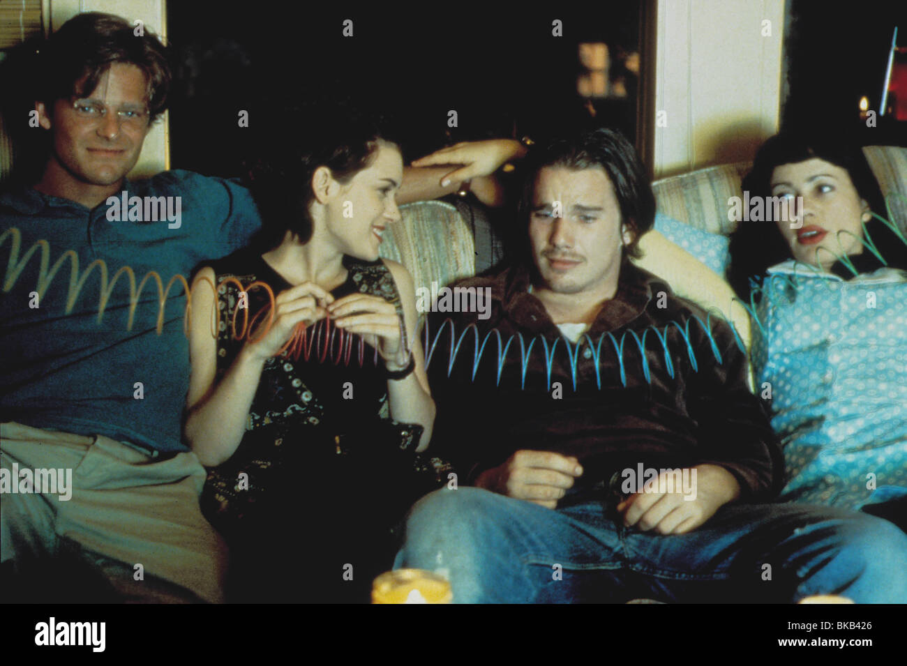 Réalité (1994) Steve Zahn, Winona Ryder, Ethan Hawke, Janeane Garofalo le REAB 074 Banque D'Images
