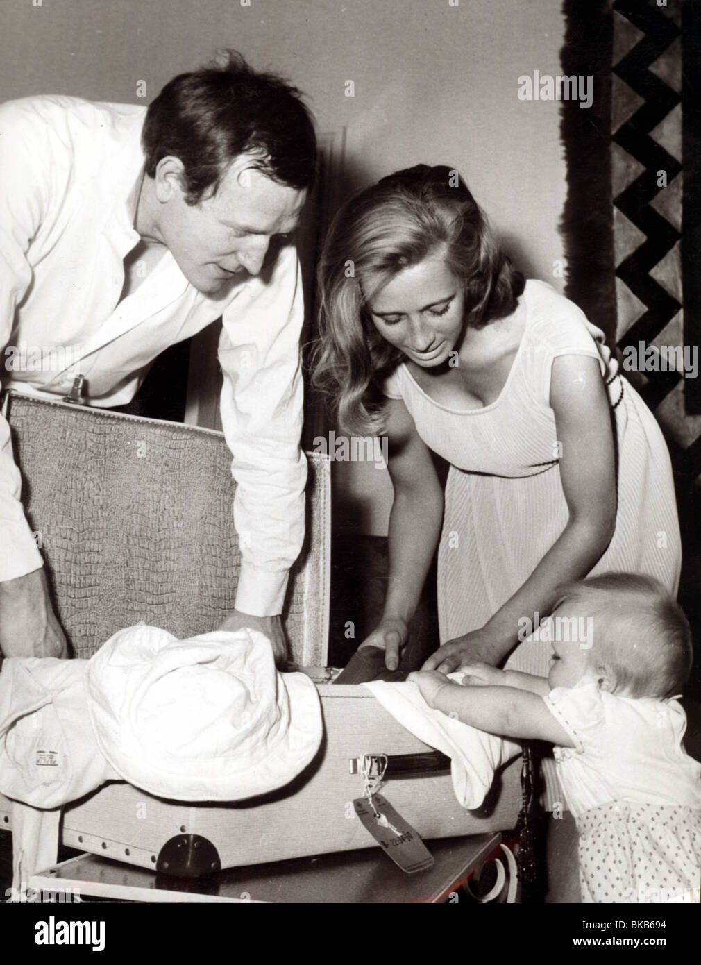 PORTRAIT DE RICHARD HARRIS ELIZABETH REES-WILLIAMS RHR 004P Banque D'Images