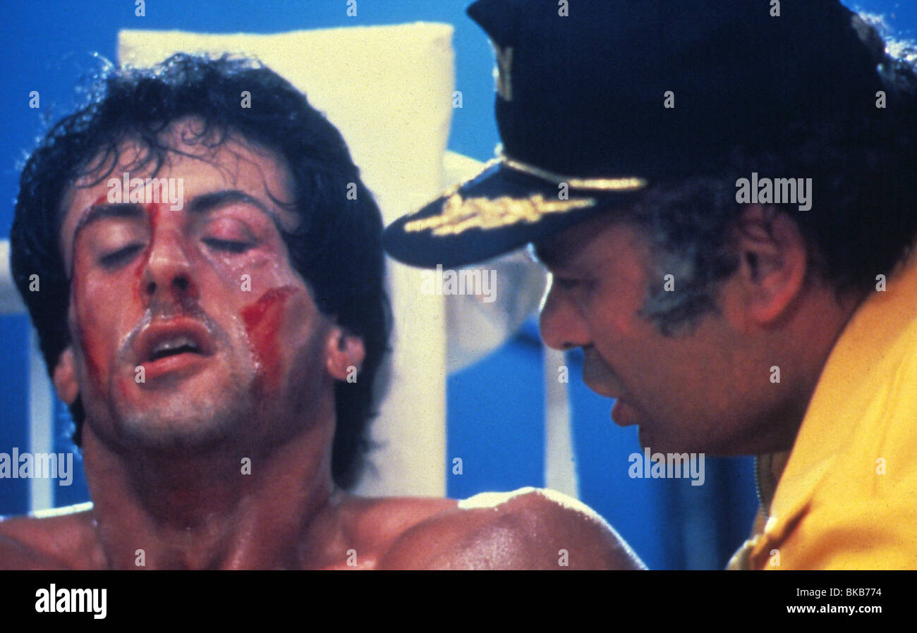 ROCKY III (1982), Sylvester Stallone, BURT YOUNG RK3 012 Banque D'Images