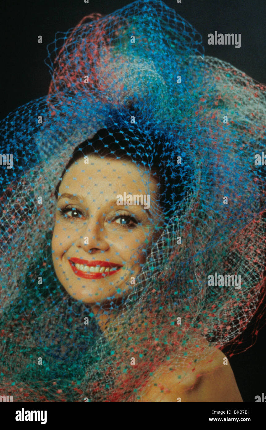 AUDREY HEPBURN AUH 007 PORTRAIT Banque D'Images