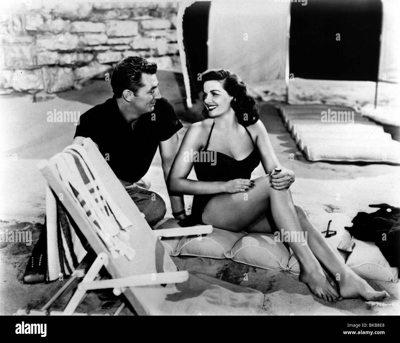 Son type de femme (1951) Robert Mitchum, JANE RUSSELL HKWM 004P Banque D'Images