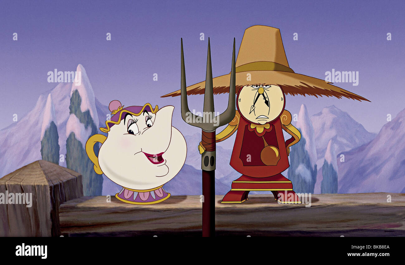 La belle et la Bête Année : 1991 Réalisateur : Gary Trousdale, Kirk Wise Animation Banque D'Images