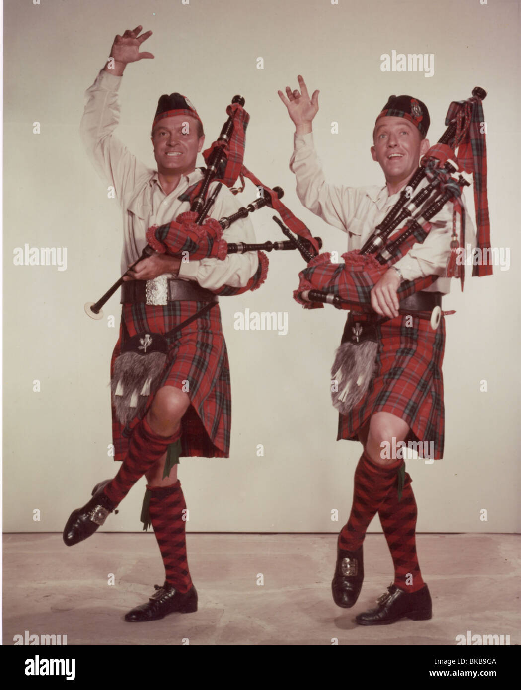 PORTRAIT DE BOB HOPE Bing Crosby Banque D'Images