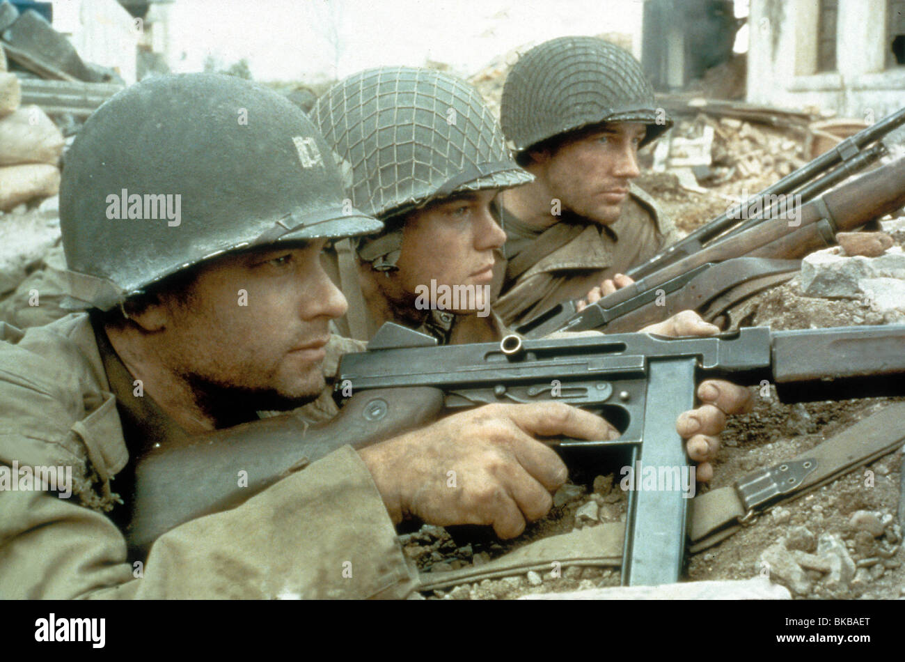 Il faut sauver le soldat Ryan (1998) Tom Hanks, Matt Damon, Edward Burns SAPR 013 Banque D'Images