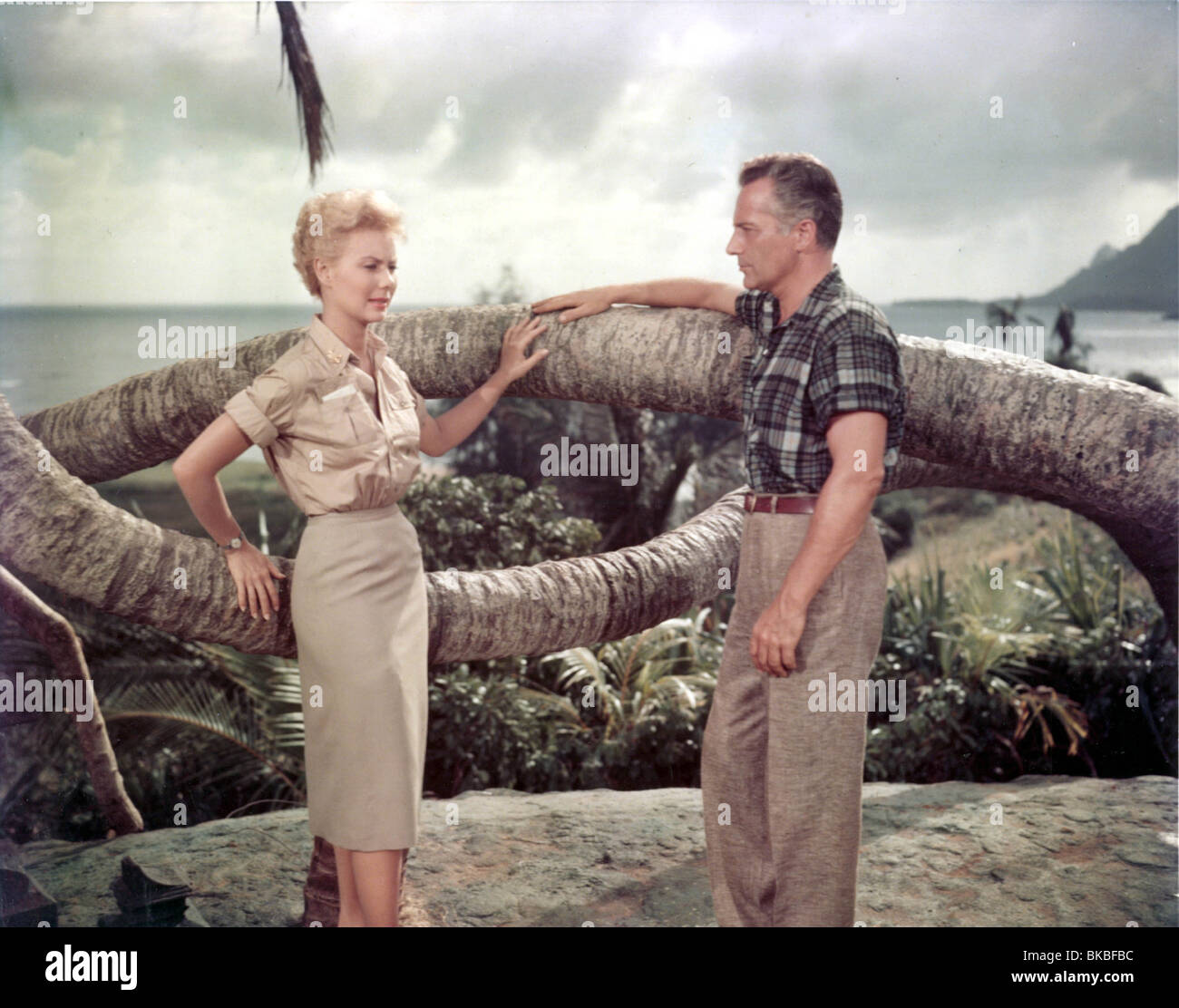 Pacifique Sud (1958), Mitzi GAYNOR, ROSSANO BRAZZI PON 007CP Banque D'Images