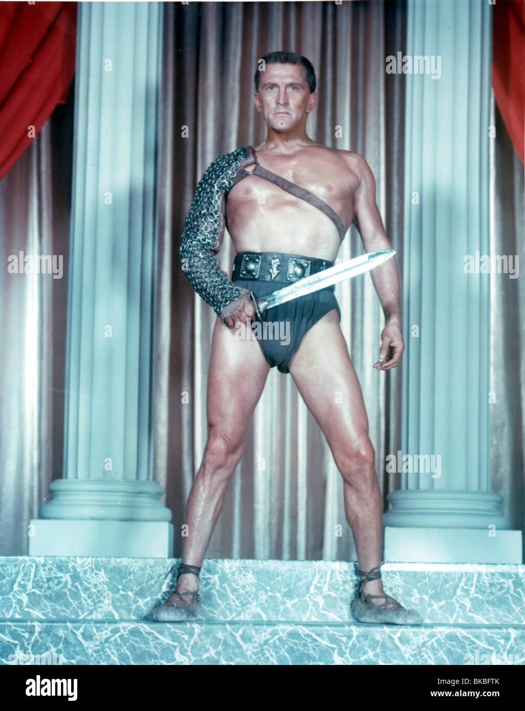 SPARTACUS -1960 KIRK DOUGLAS Banque D'Images