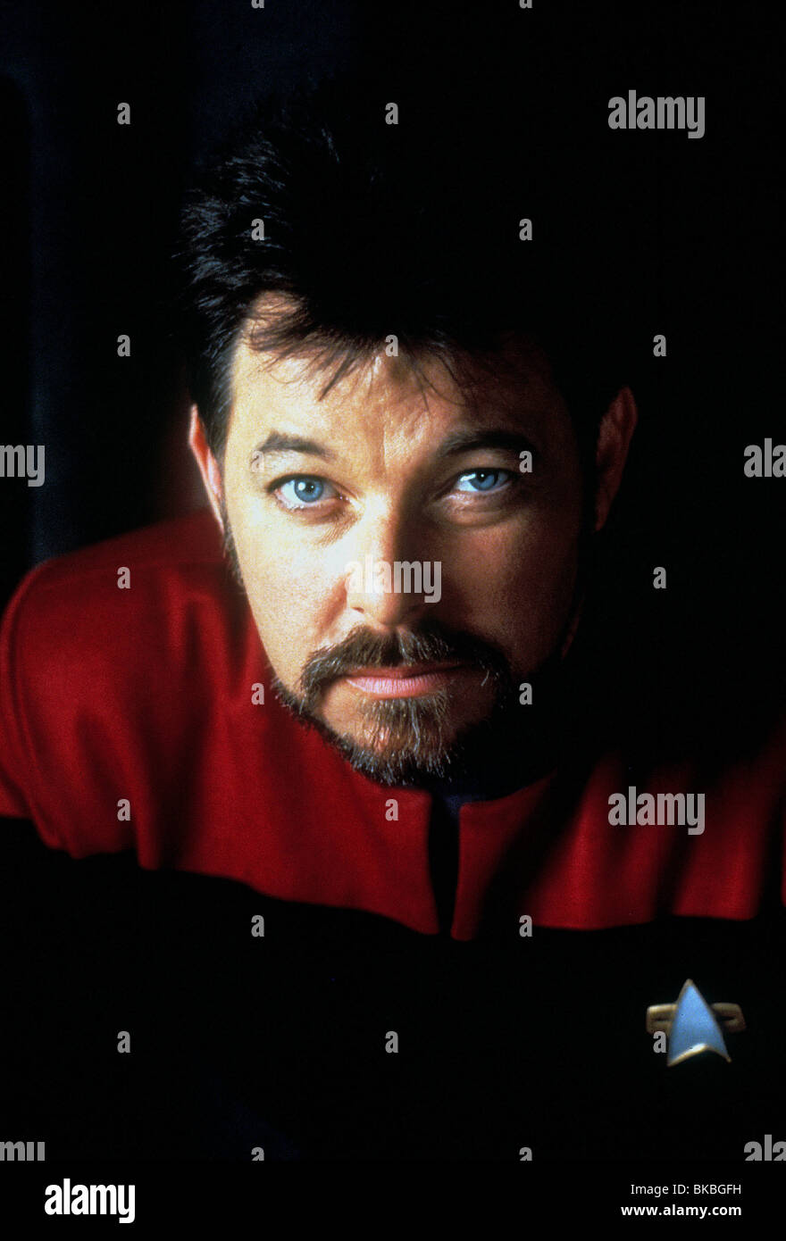 STAR TREK : générations (1994) JONATHAN FRAKES STGN 008 Banque D'Images