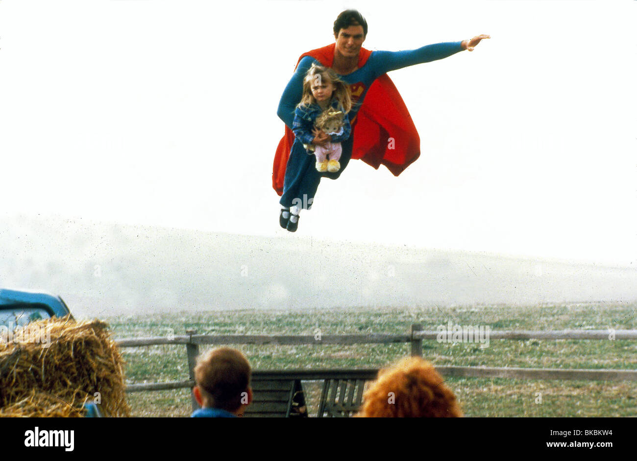 SUPERMAN IV (1987) CHRISTOPHER REEVE SP4 006 Banque D'Images