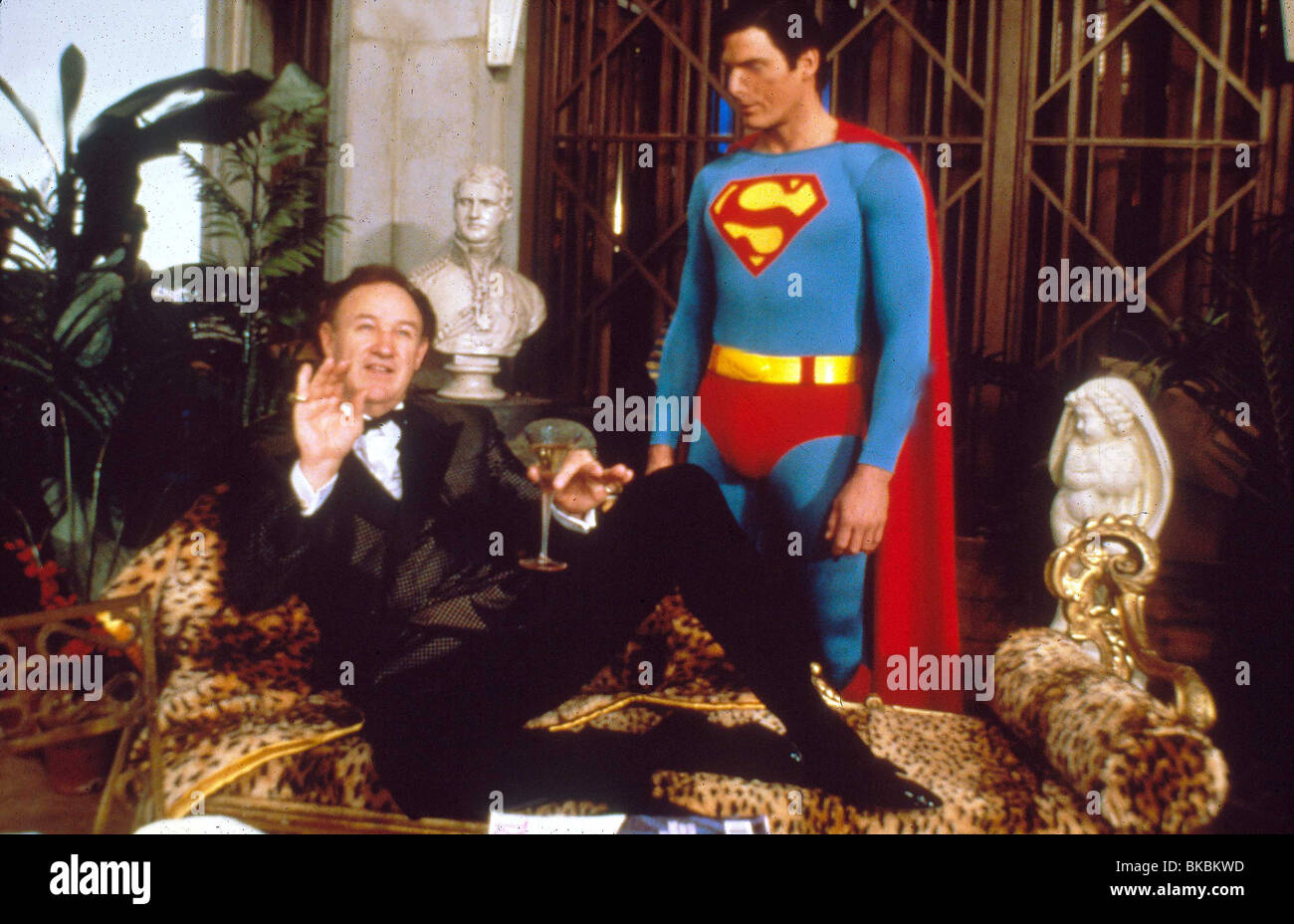 SUPERMAN IV (1987), Gene Hackman, Christopher Reeve SP4 016 Photo Stock ...