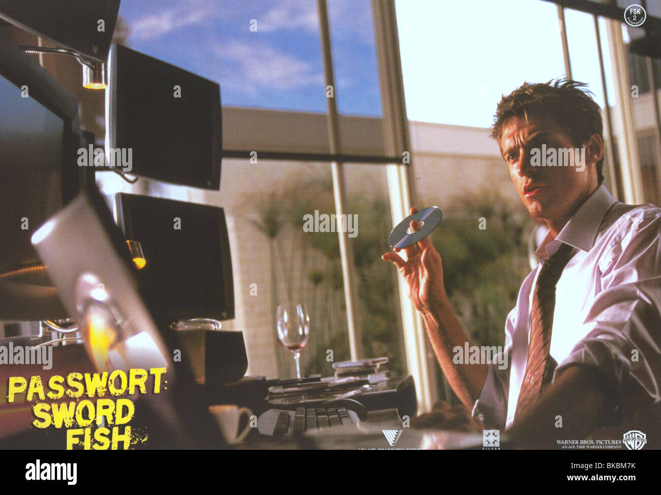 L'espadon (2001) Hugh Jackman 002SWFH LA RÉGIE Banque D'Images