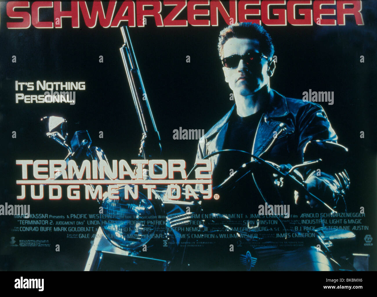 Movie poster terminator 2 Banque de photographies et d’images à haute — free download