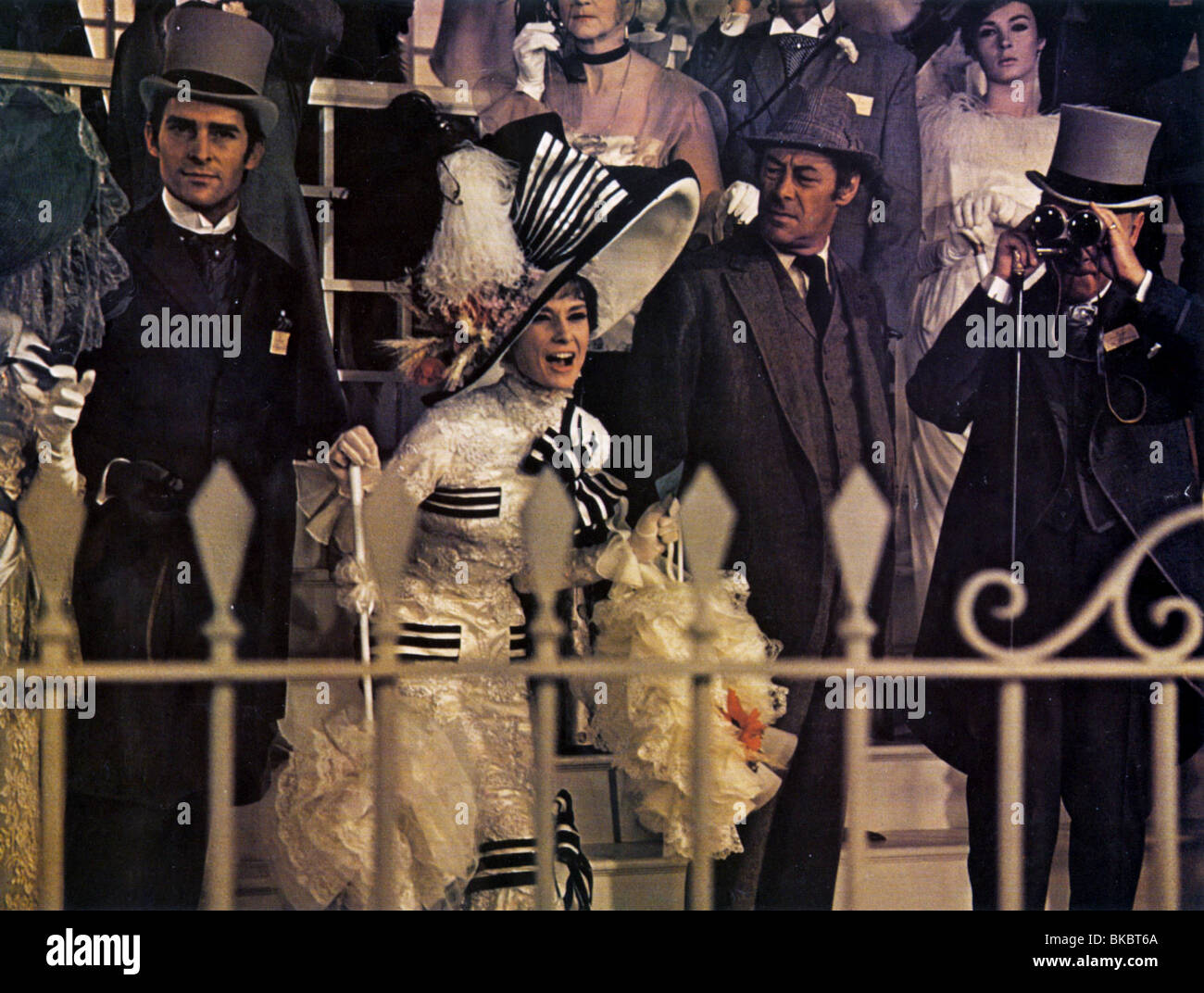 MY Fair Lady (1964) JEREMY BRETT, Audrey Hepburn, REX HARRISON, WILFRID HYDE-WHITE MFLY FOH 3235 Banque D'Images