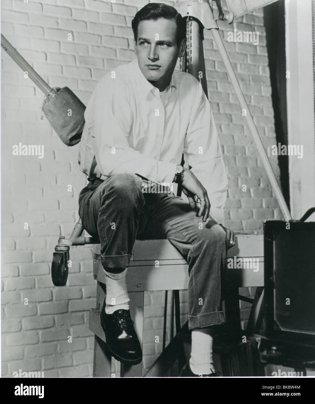 PORTRAIT DE PAUL NEWMAN Banque D'Images