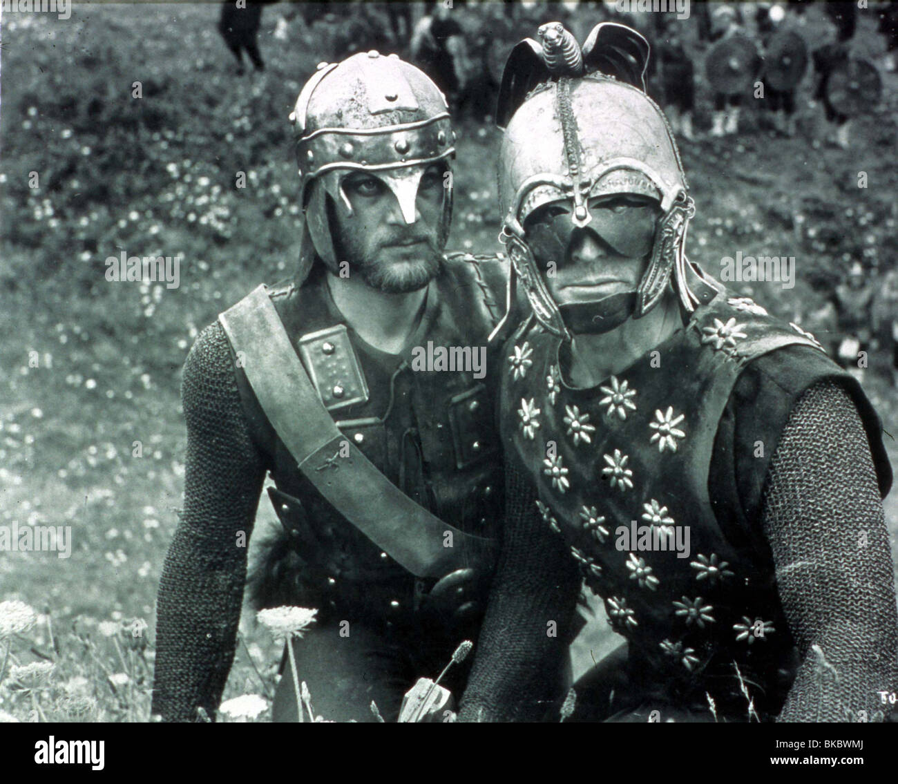 Les Vikings (1958), Tony Curtis, Kirk Douglas VIK 012 Banque D'Images