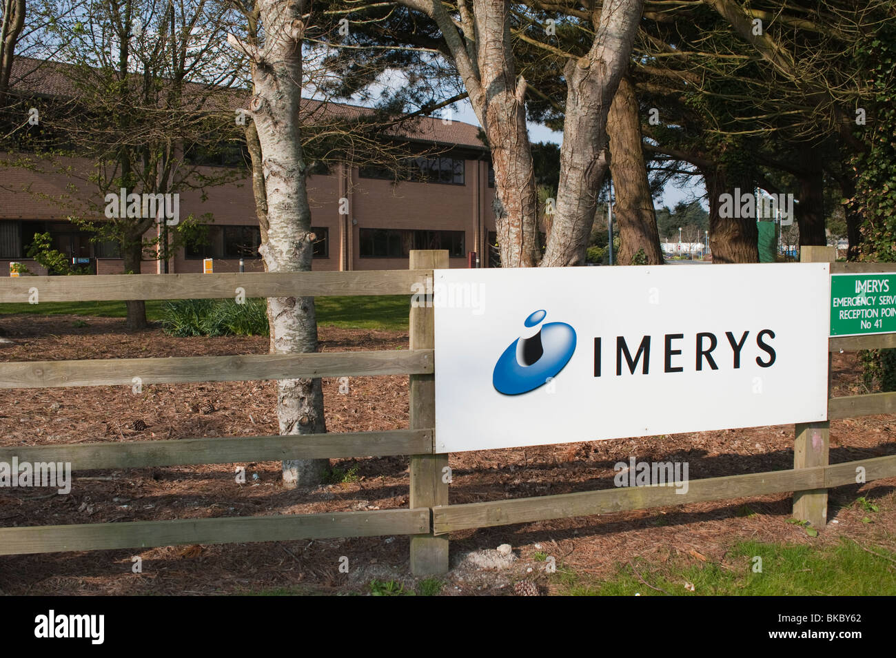 Imerys signe en UK Par Moor Center Banque D'Images