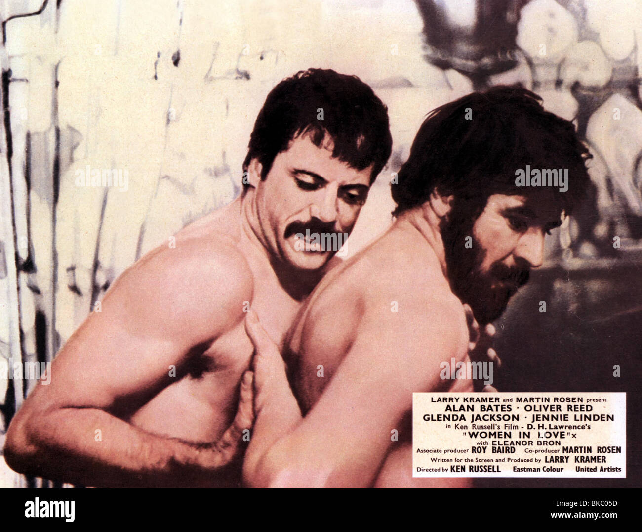 Les femmes dans l'AMOUR (1969) Oliver Reed, Alan Bates FOH 005WINL Banque D'Images