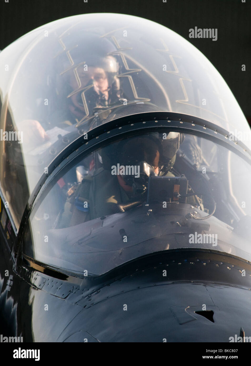 Pilote de chasse Banque D'Images