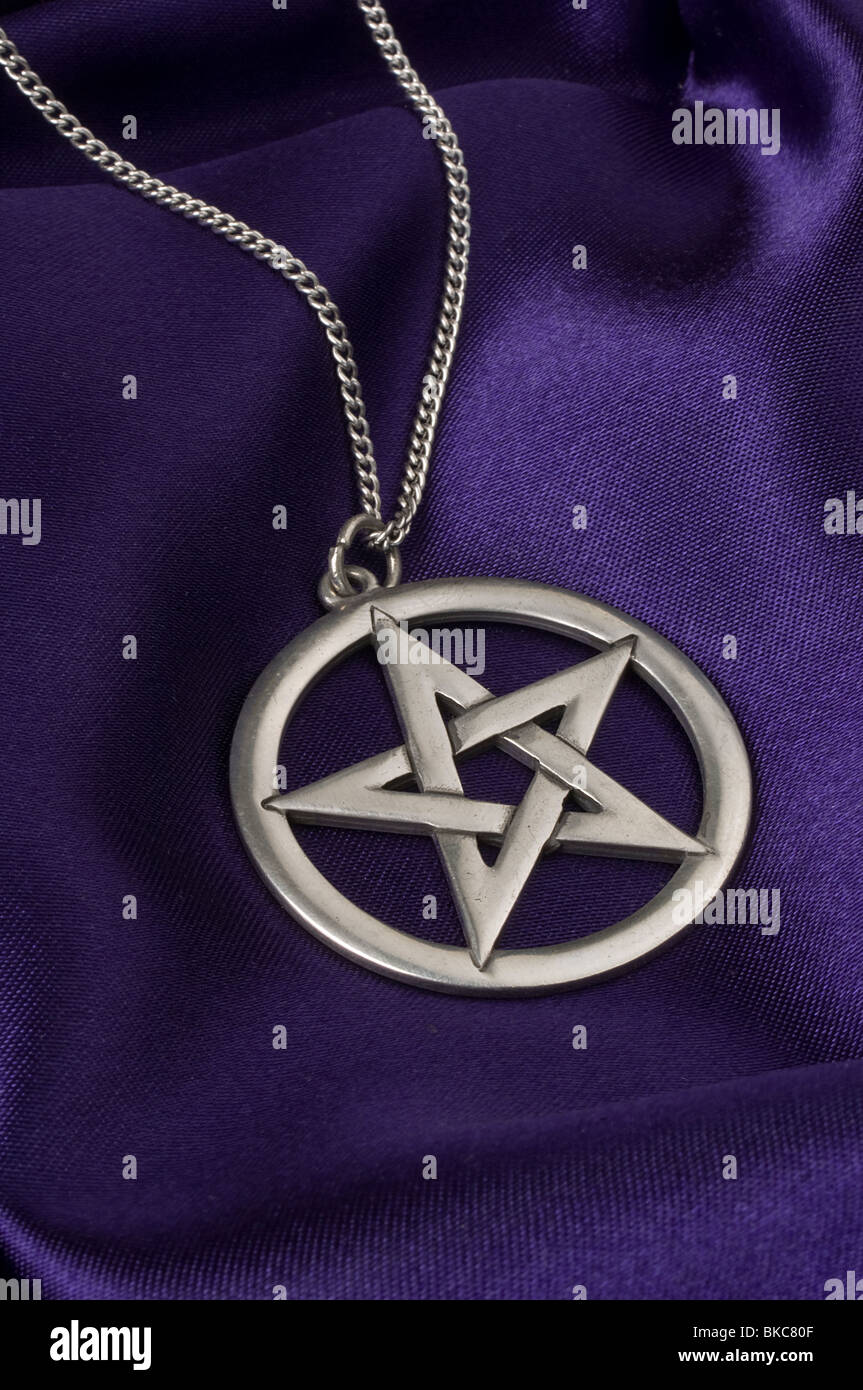 Collier Pentacle Banque D'Images