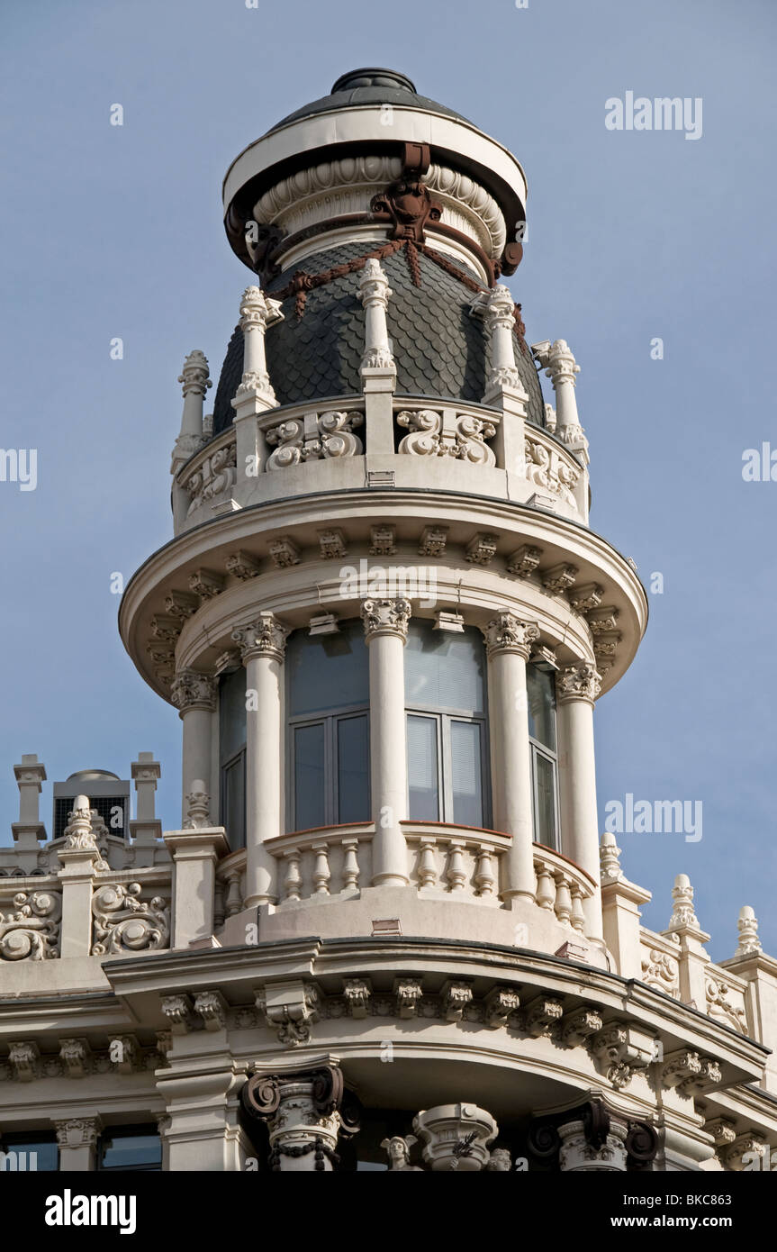Madrid Plaza de Nina Espagne Place d'Espagne Banque D'Images