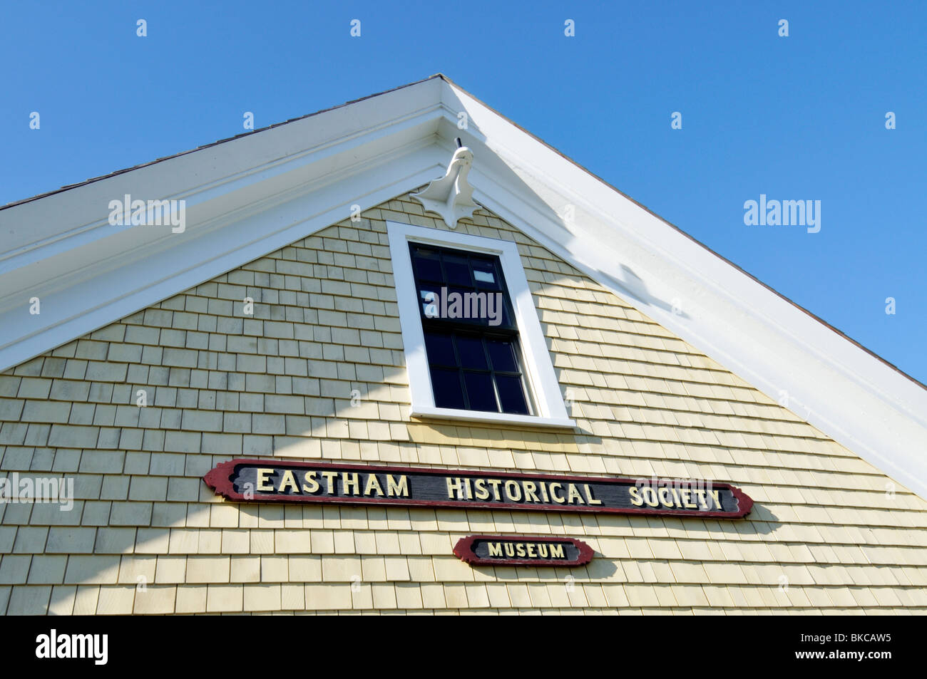 Eastham Historical Society, Cape Cod old schoolhouse museum, Eastham Cape Cod, Massachusetts USA Banque D'Images