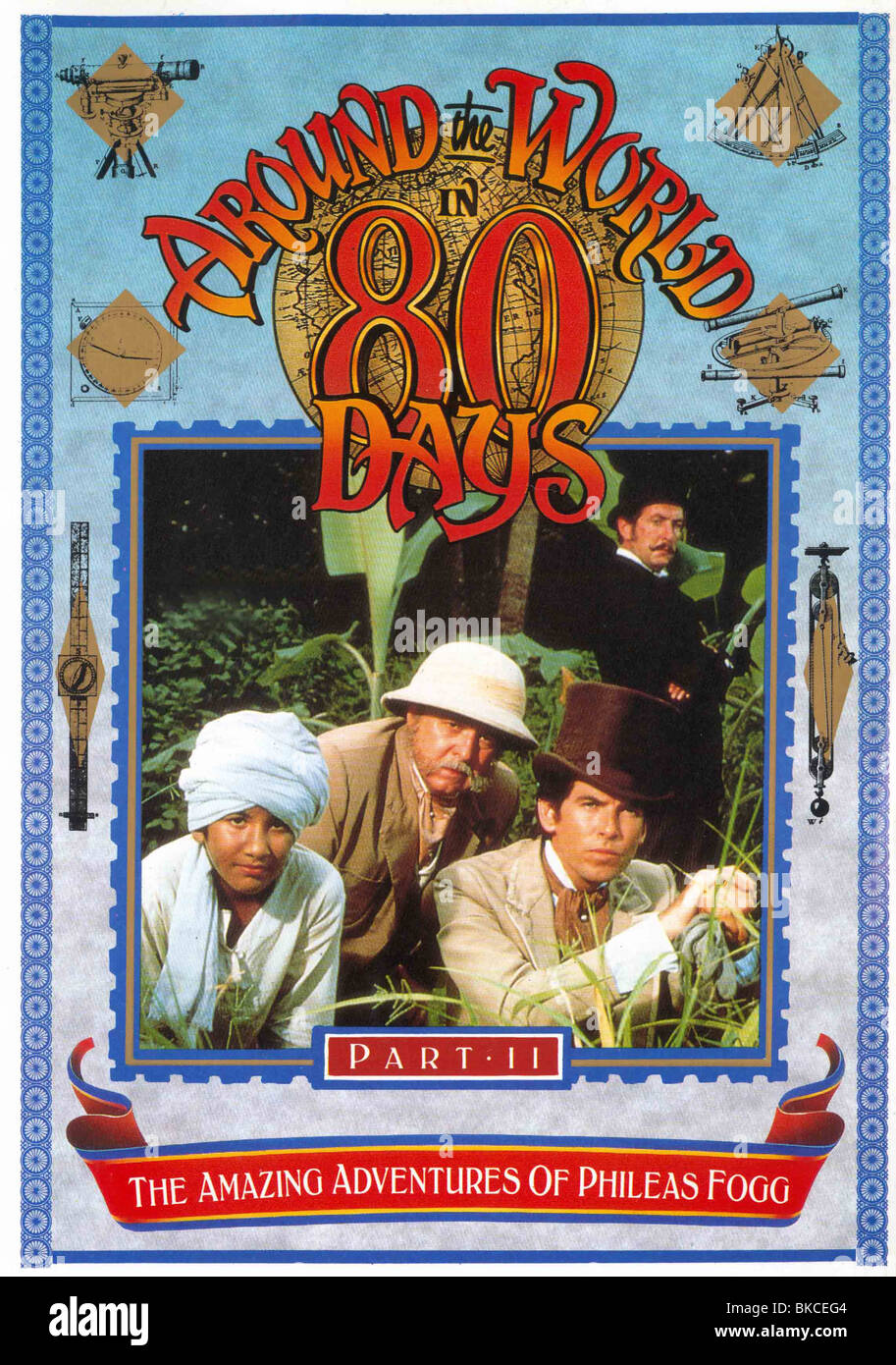 Le Tour Du Monde En 80 Jours Film 1989 Around the world in 80 days poster Banque de photographies et d'images à  haute résolution - Alamy