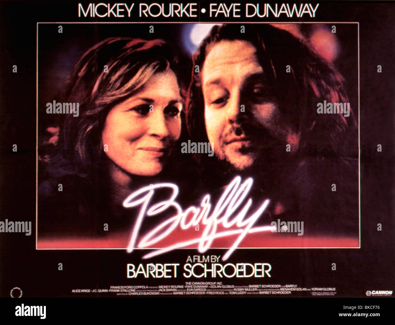 BARFLY (1987) Barbet Schroeder (DIR) BRF 020 Banque D'Images