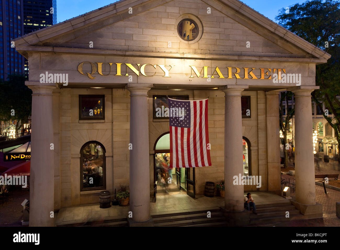 Quincy Market, Boston, Massachusetts, New England, USA Banque D'Images